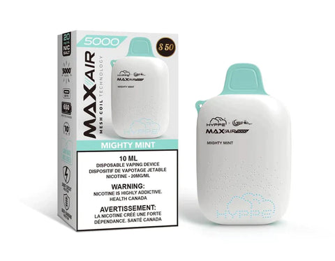 HYPPEGENIE MAX AIR - MIGHTY MINT  (SYNTHETIC)