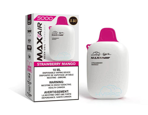 HYPPE GENIE MAX AIR - STRAWBERRY MANGO  (SYNTHETIC)