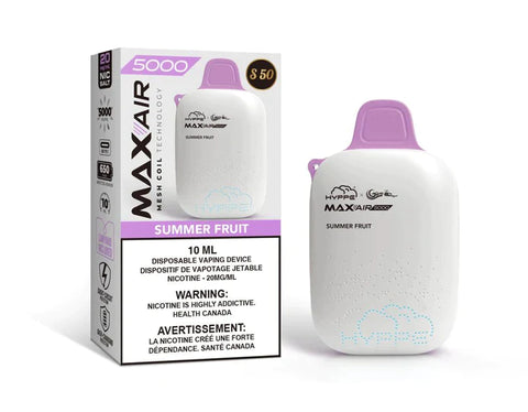 HYPPE GENIE MAX AIR - SUMMER FRUIT  (SYNTHETIC)