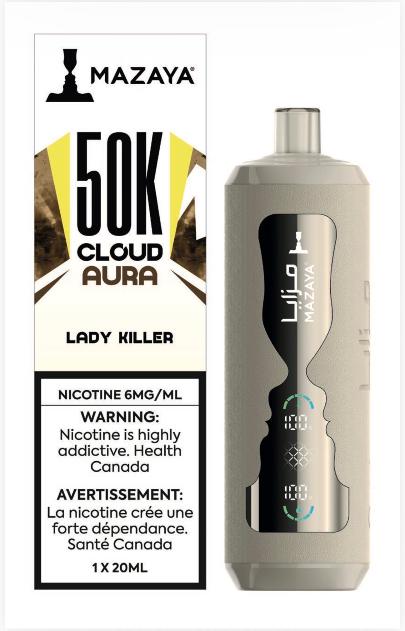 Lady Killer MAZAYA 50K Disposable Vape 50000 puffs disposable vape