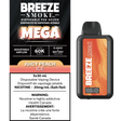 Juicy Peach Ice – Breeze Mega 60000 Puffs – 20mg Nicotine – 30mL e-liquid