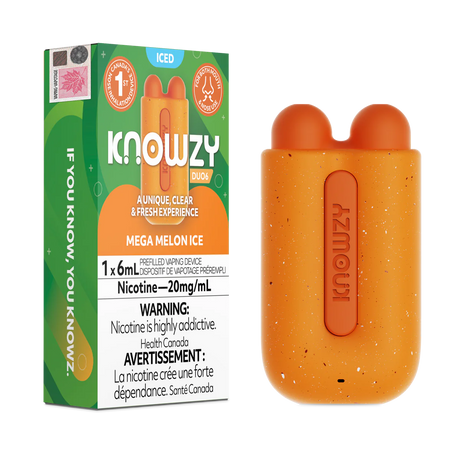 KNOWZY DUO6 – Nose Inhalation Device Disposable Vape