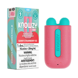 Knowzy-Duo6-Sunny-Strawberry-Ice 6ml 20mg/ml Prefilled Vaping Nose Inhalation Device