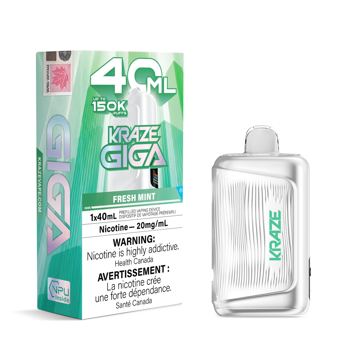 Fresh Mint Kraze Giga 150K