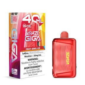 Fruit Jewel Ice Kraze Giga 150K Disposable Vape 40mL