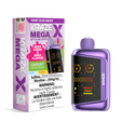 KRAZE MEGA X 48K Disposable Vape Tangy Aloe Grape with smooth grape and aloe flavour, 48,000 puffs, HD screen and adjustable airflow control