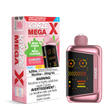 KRAZE MEGA X 48K Disposable Vape Strawberry Watermelon Ice with juicy fruit flavour, 48,000 puffs, dual mesh coil and Boost power modes