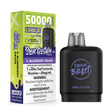 Flavour Beast Level X G2 Ultra 50k Sour Gushin S. Blueberry Grape pod with up to 50,000 puffs and dual mesh coil in Canada