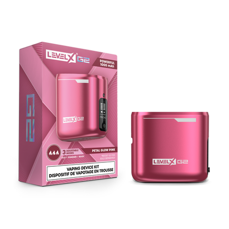 Petel Glow Pink Level X G2 Device 1000 mAh