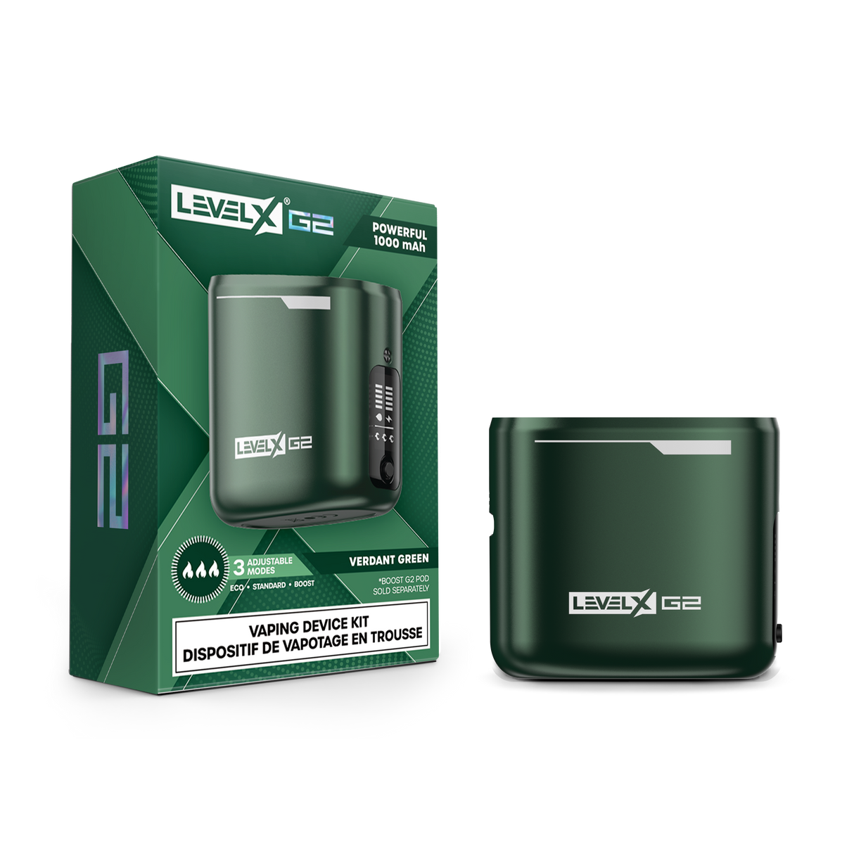 Verdant Green Level X G2 Device 1000 mAh