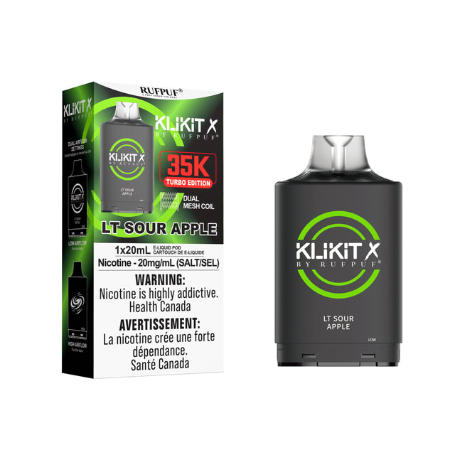 KLIKIT X Vape Pods – Laffy Taffy Sour Apple