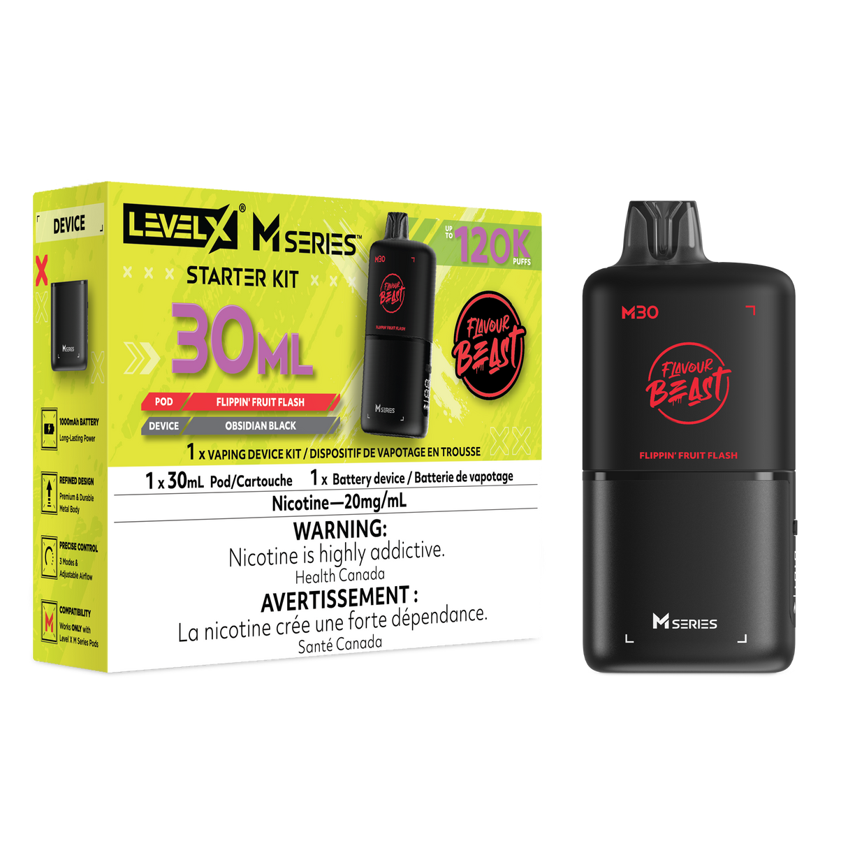 Flippin Fruit Flash Level X M Series Starter Bundle