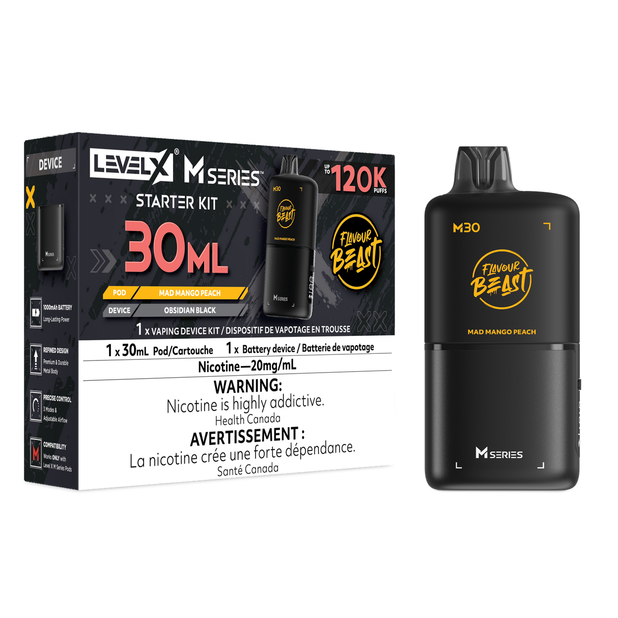 Mad Mango Peach Level X M Series Starter Bundle