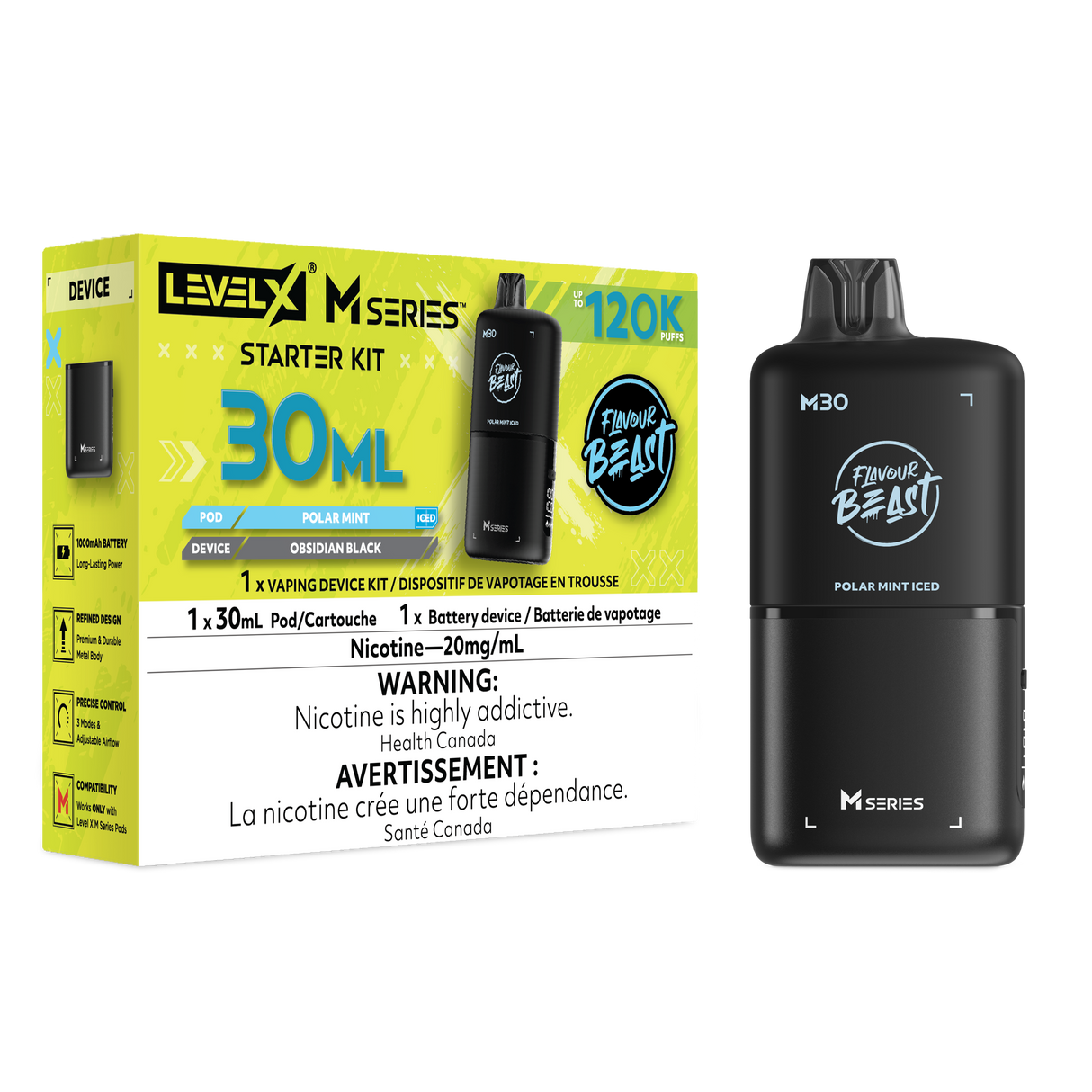 Polar Mint Iced Level X M Series Starter Bundle