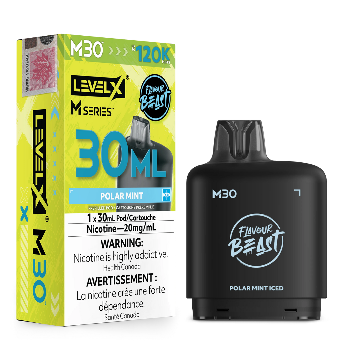 Polar Mint Iced Level X M Series Pods