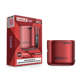 Crimson Red Level X G2 Device 1000 mAh