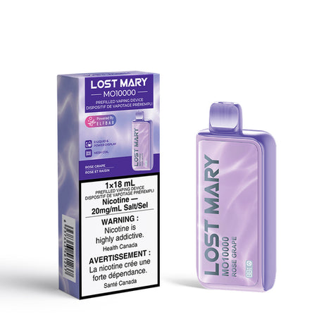 Lost Mary MO10000 Disposable Vape Rose Grape