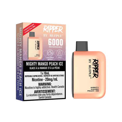 Mighty Mango Peach Ice - Rufpuf Ripper 6000