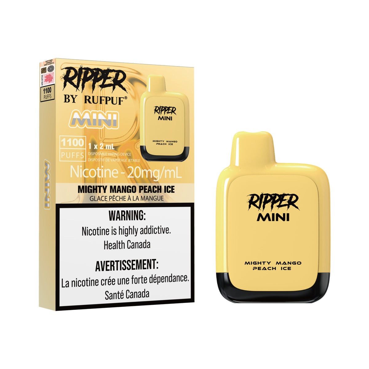 Ripper Ruff Puff RIPPER by RUFPUF MINI 1100 Puffs Disposable – Quality Vapes