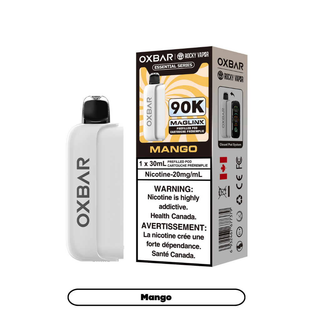 Rocky Vapor Oxbar Maglink Prefilled Pods - Mango