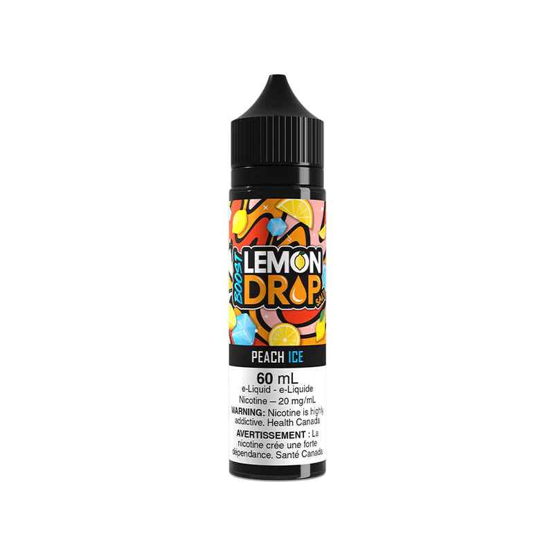 PEACH ICE BY LEMON DROP BOOST SALT 60mL 20mg