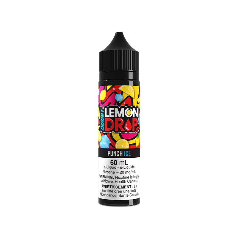 Punch Ice - Lemon Drop Boost Salt - 60mL & 30mL Vape Juice