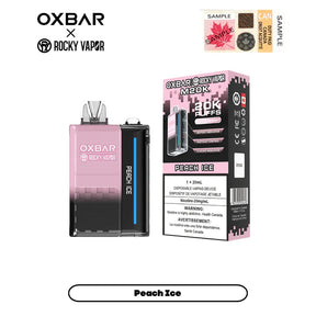 Oxbar Rocky Vapor m20K - Peach Ice 20000 Puffs