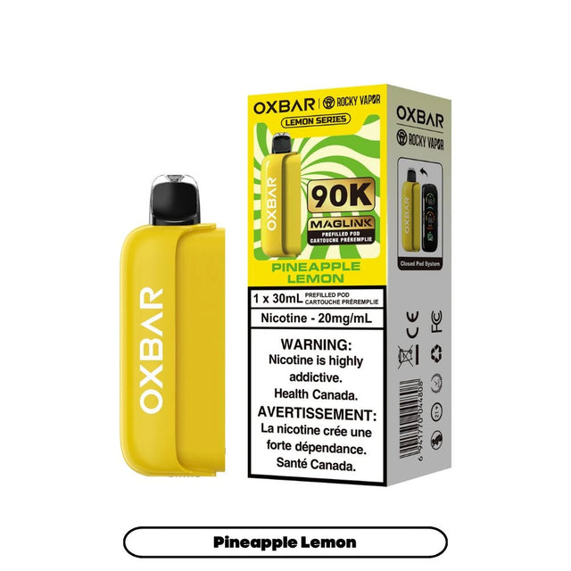 Pineapple Lemon Maglink 90K Pods Flavours