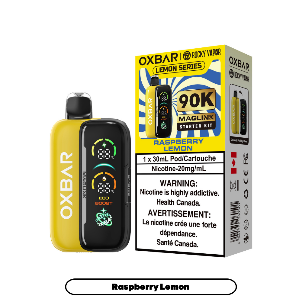 Raspberry Lemon - Rocky Vapor Oxbar Maglink 90K kit