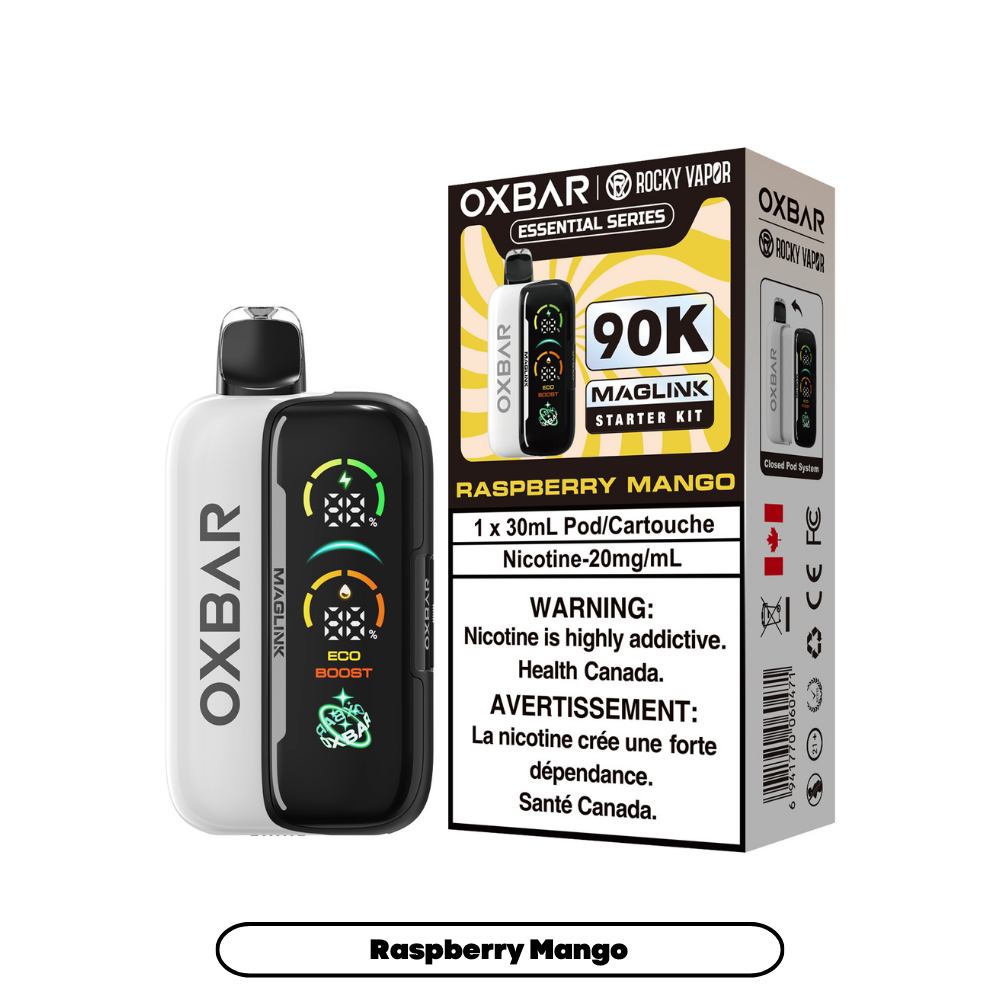Raspberry Mango - Rocky Vapor Oxbar Maglink 90K kit