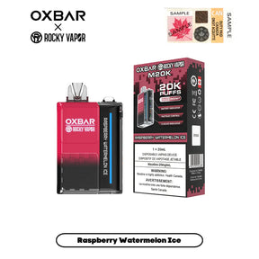 Oxbar Rocky Vapor 20K - Raspberry Watermelon Ice 20000 Puffs