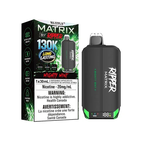 Mighty Mint Ripper Matrix 130K Disposable Vape
