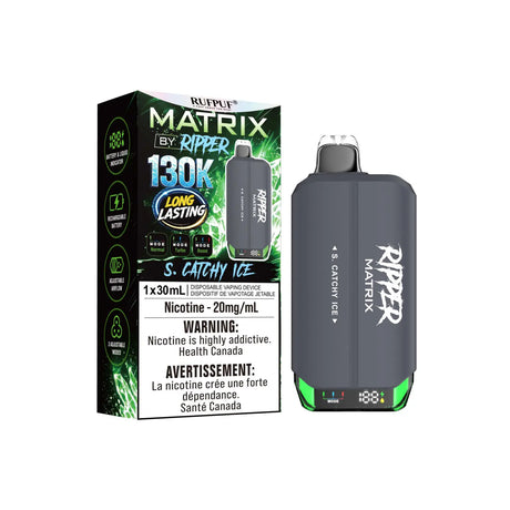 S. Catchy Ice Ripper Matrix 130K Disposable