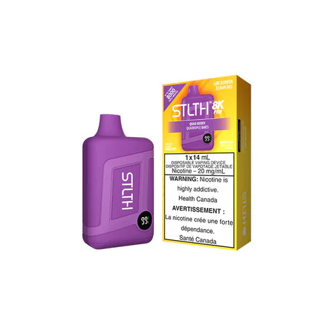 STLTH BOX 8K PRO QUAD BERRY Disposable Vape