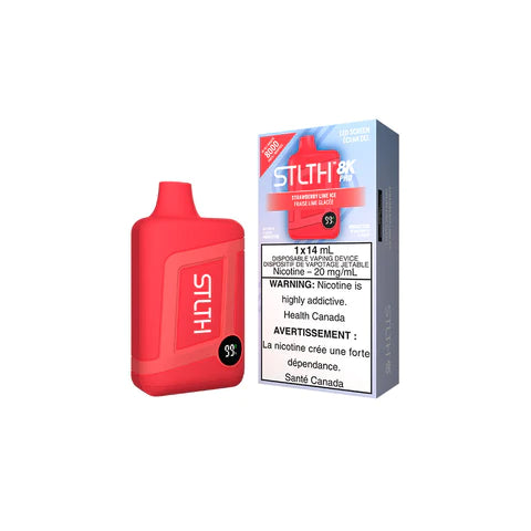 STLTH 8K PRO STRAWBERRY LIME ICE Disposable Vape