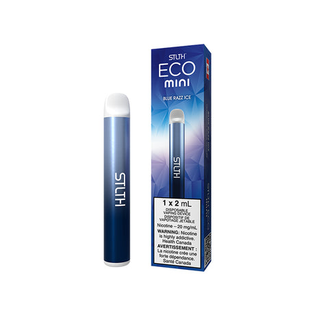 STLTH ECO MINI Disposable 2mL 20mg/mL Blue Razz Ice disposable vape