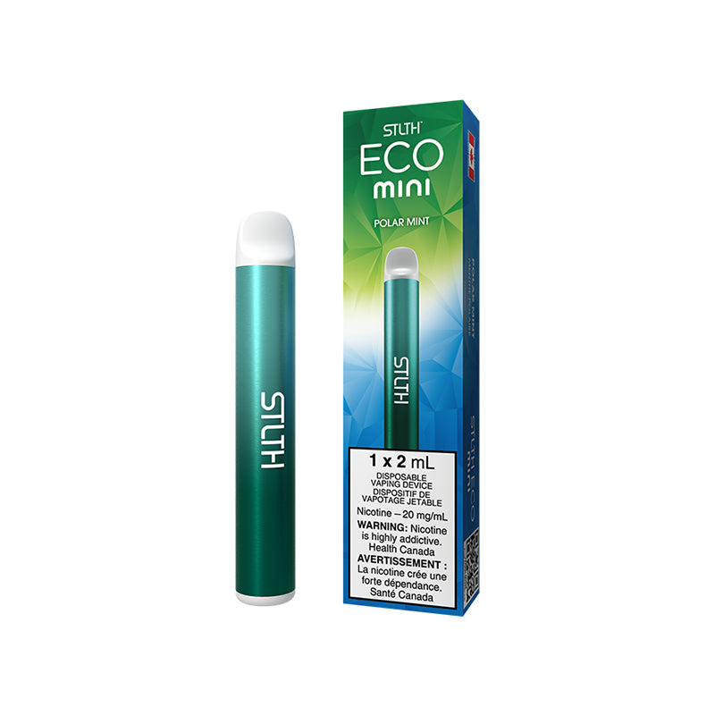 STLTH ECO MINI Disposable 2mL 20mg/mL Polar Mint disposable vape