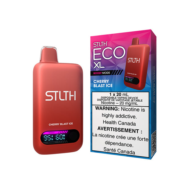 STLTH ECO XL Disposable – Cherry Blast Ice flavour 20mg, 20mL