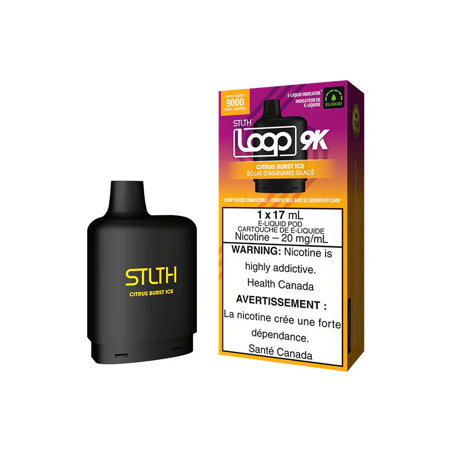 STLTH LOOP 9K POD PACK - GLACE AUX AGRUMES