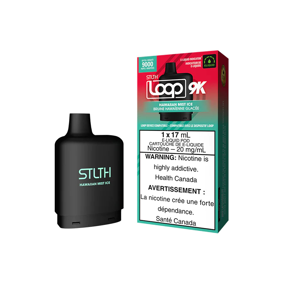 STLTH LOOP 9K POD PACK - HAWAIIAN MIST ICE