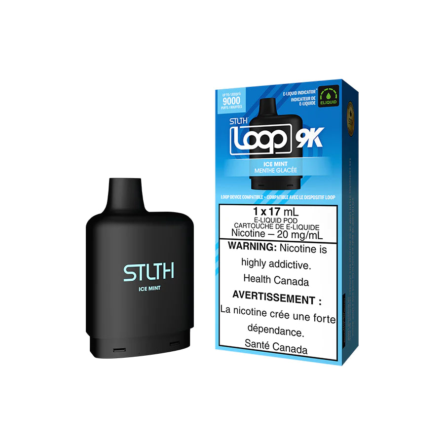 PACK STLTH LOOP 9K POD - MENTHE GLACÉE