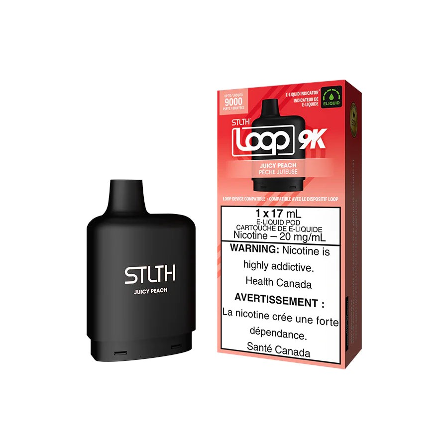 PACK STLTH LOOP 9K POD - PÊCHE JUICY