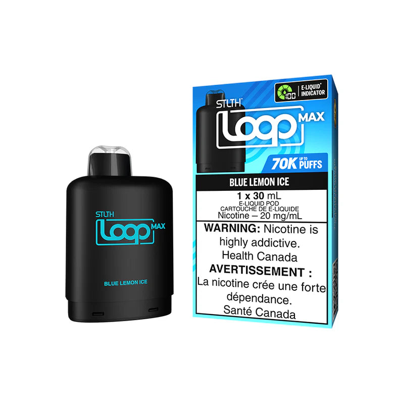 STLTH LOOP MAX POD PACK - BLUE LEMON ICE