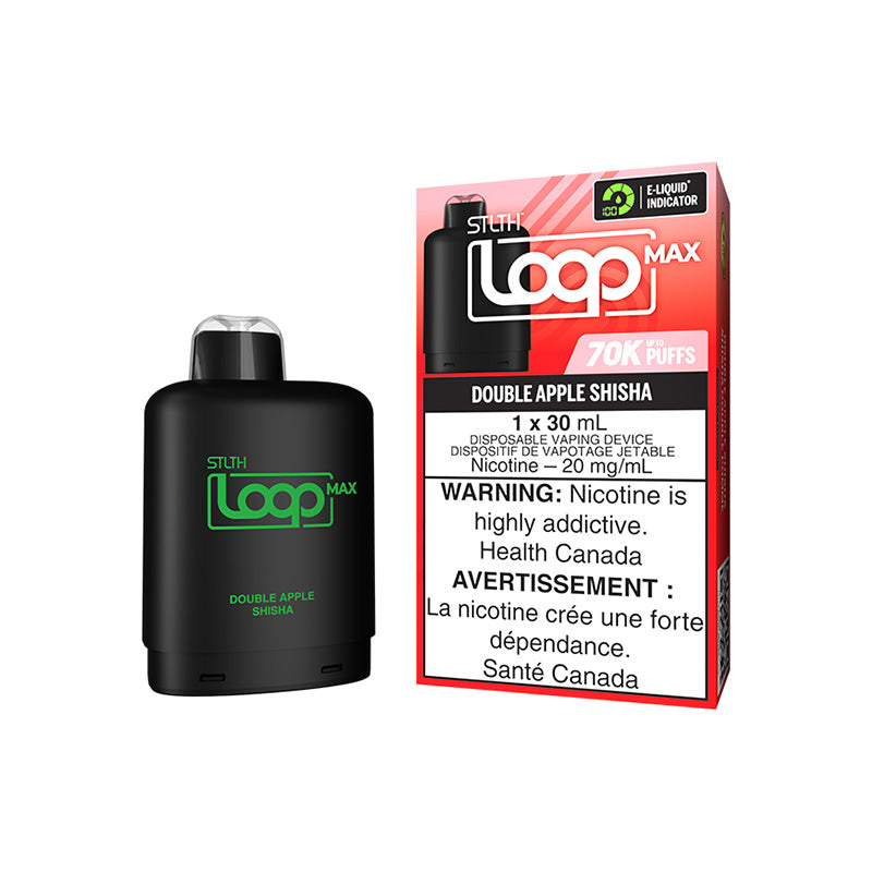 STLTH LOOP MAX Pod 70k - Double Apple Shisha