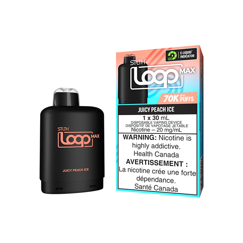 STLTH LOOP MAX Pod 70k - Juicy Peach Ice