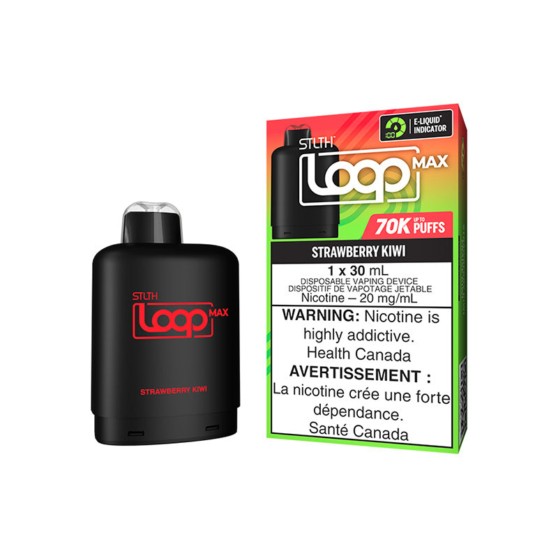 STLTH LOOP MAX Pod 70k - Strawberry Kiwi