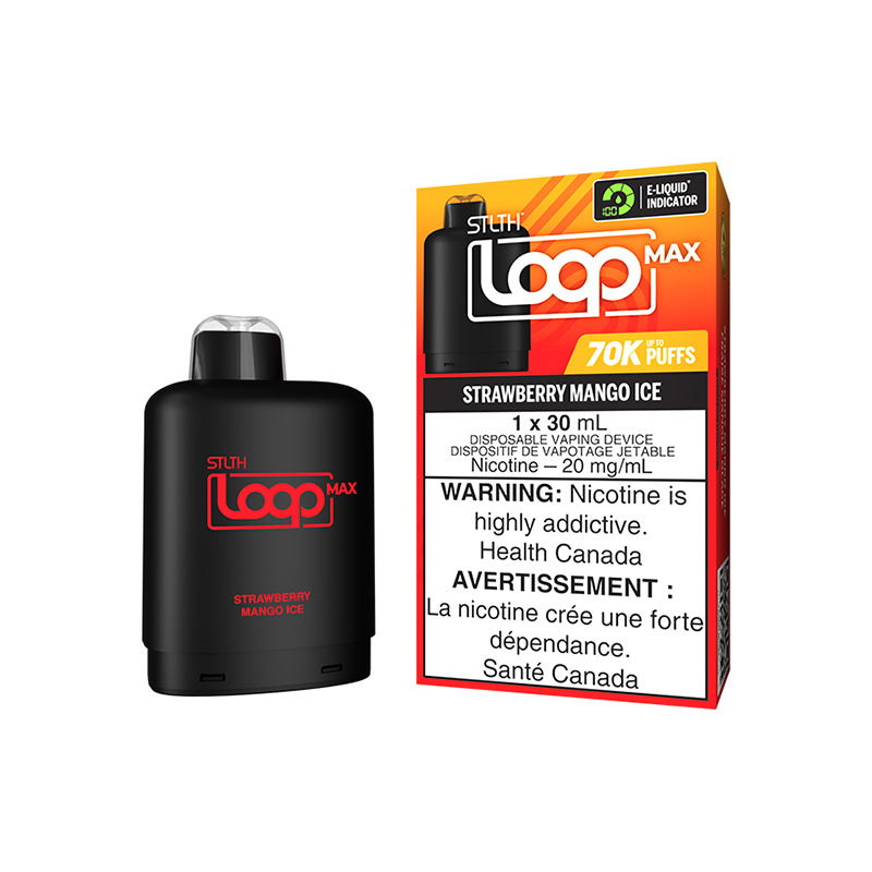 STLTH LOOP MAX Pod 70k - Strawberry Mango Ice