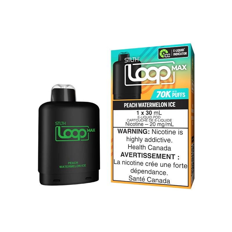 STLTH LOOP MAX Pod 70k - Peach Watermelon Ice Pack