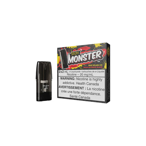 STLTH MONSTER POD PACK - FRUIT SPLASH ICE