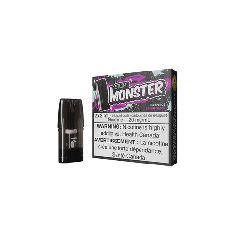 STLTH MONSTER POD PACK-  GRAPE ICE